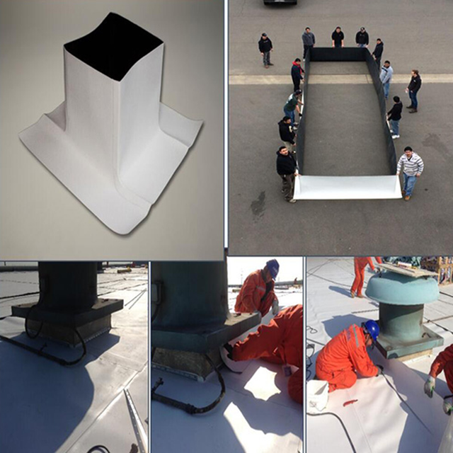 Building Material Pre-made Waterproof Accessories HDPE TPO PVC Membrane