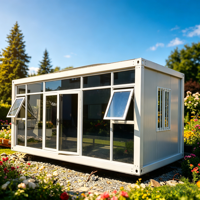 Flat Pack Prefab Container House Site Office Temporary Modular Home Prefab Cabin