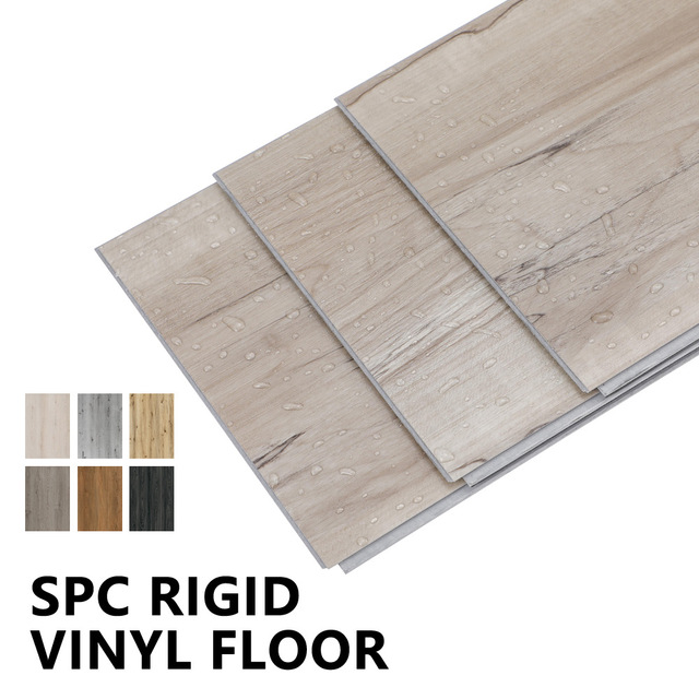 6mm Thickness 0.5mm Wear Layer SPC Vinyl Plank Flooring High Quality