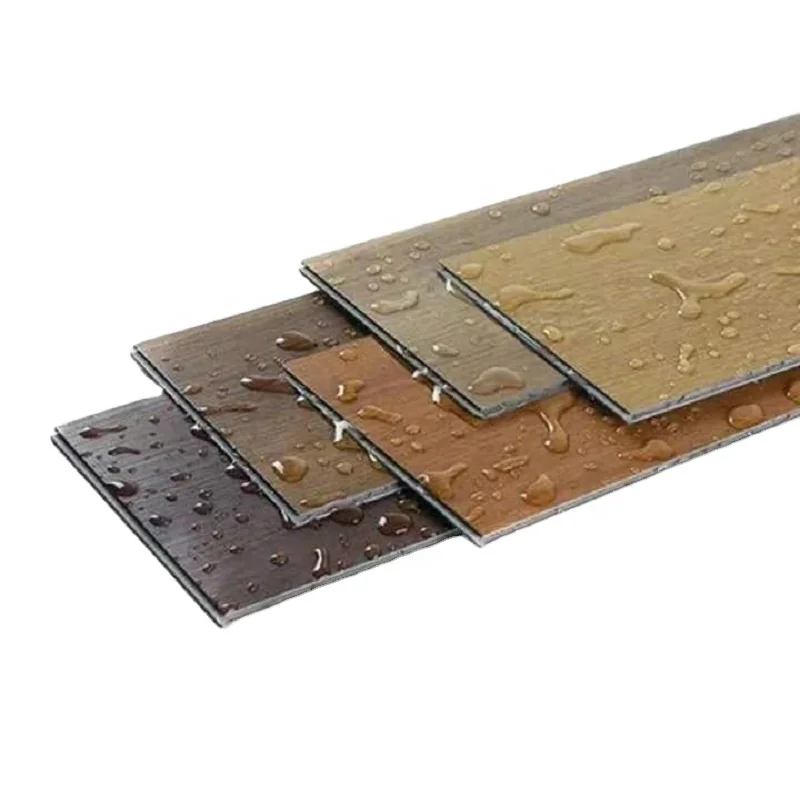 SPC Vinyl Flooring Tiles Waterproof 4mm 5mm 6mm PVC Flooring Click Lock