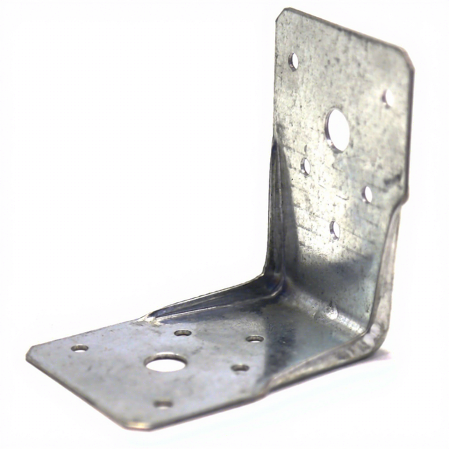 Custom Wood Connector Galvanized Steel 90 L Right Angle Bracket