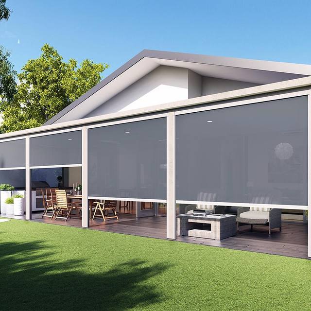 Motorized Automatic Smart Waterproof Pergola Screen
