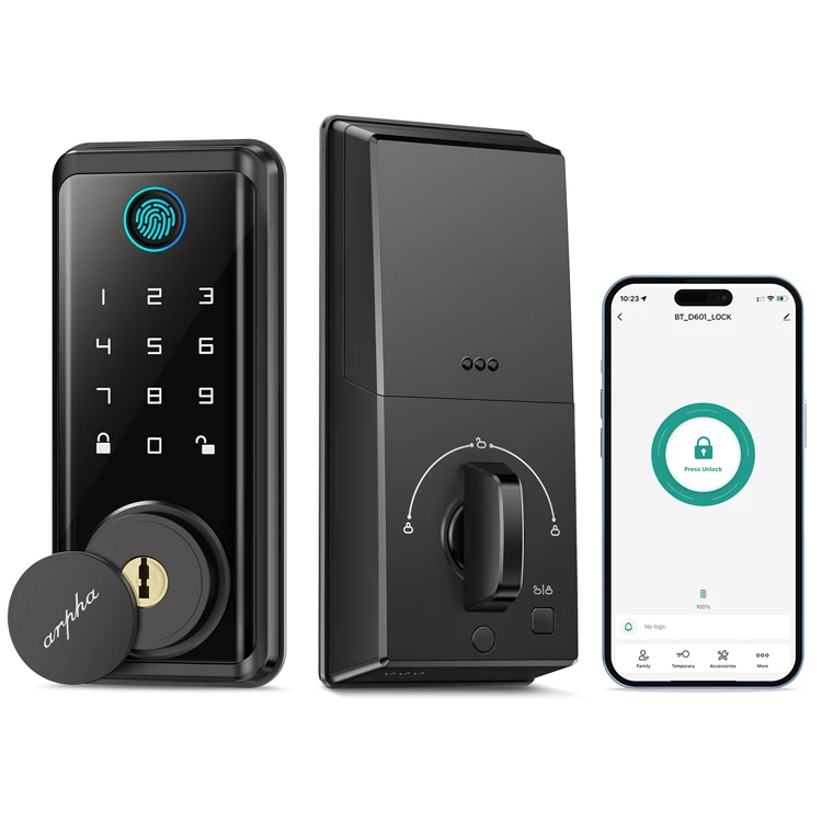 2024 Wholesale Luxury Waterproof Automatic Deadbolt Smart Lock