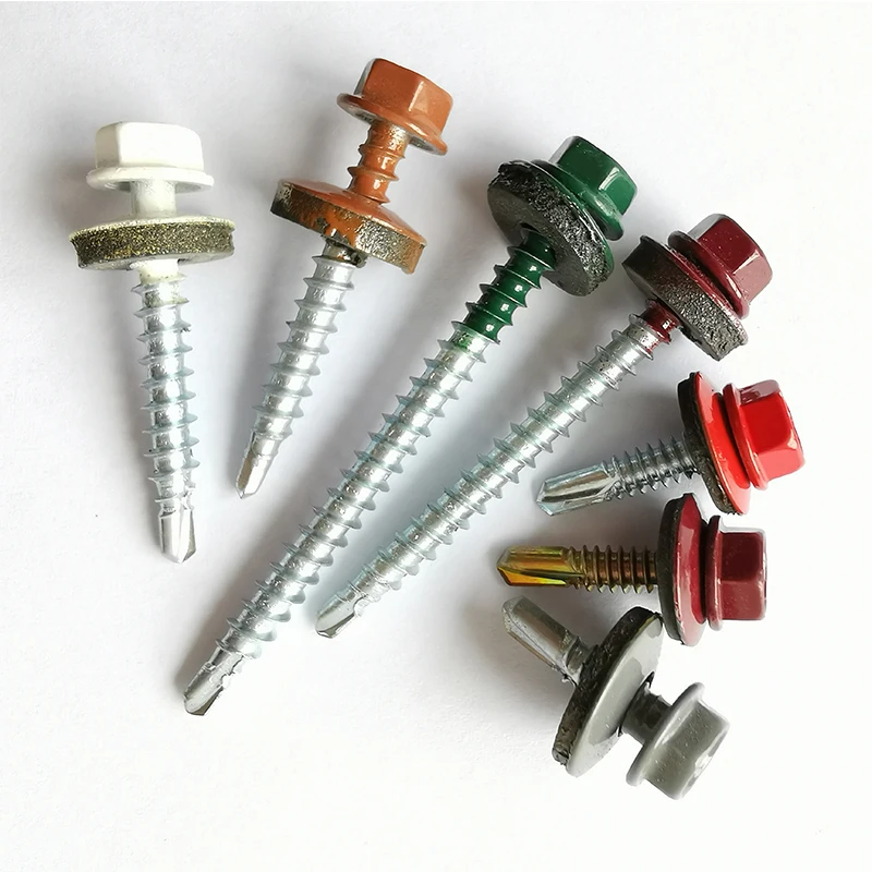 2 1/2 " Galvanised Zinc Coated Stainless Steel Combined Metal 65mm Self Drill Screw