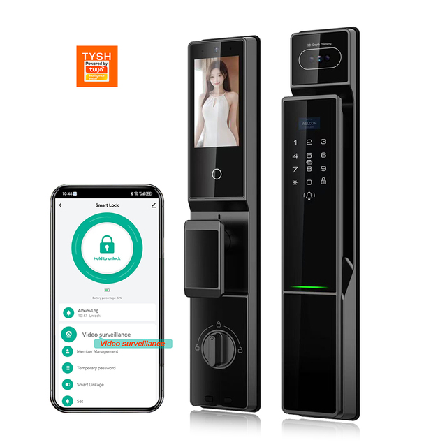 TYSH Smart Locks Tuya Digital Biometric Fingerprint Reader