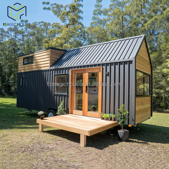 Magic House Prefabricated Wood Tiny House Container