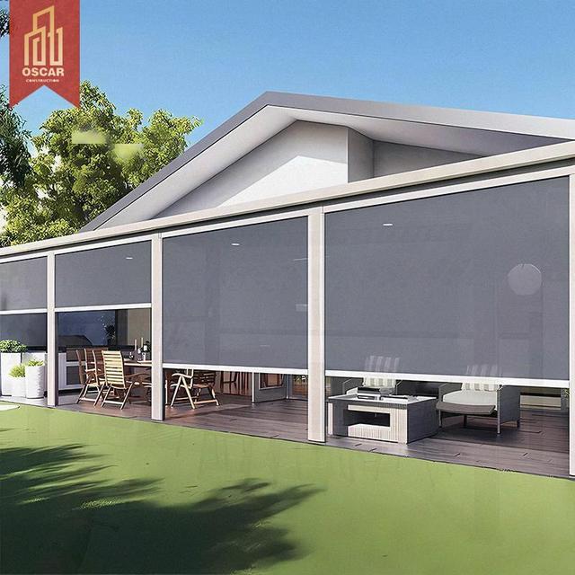 Outdoor Roller Blinds Windproof Waterproof