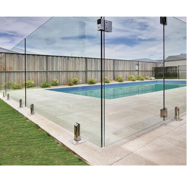 PRINCETON METAL Tempered Glass Pool Fence