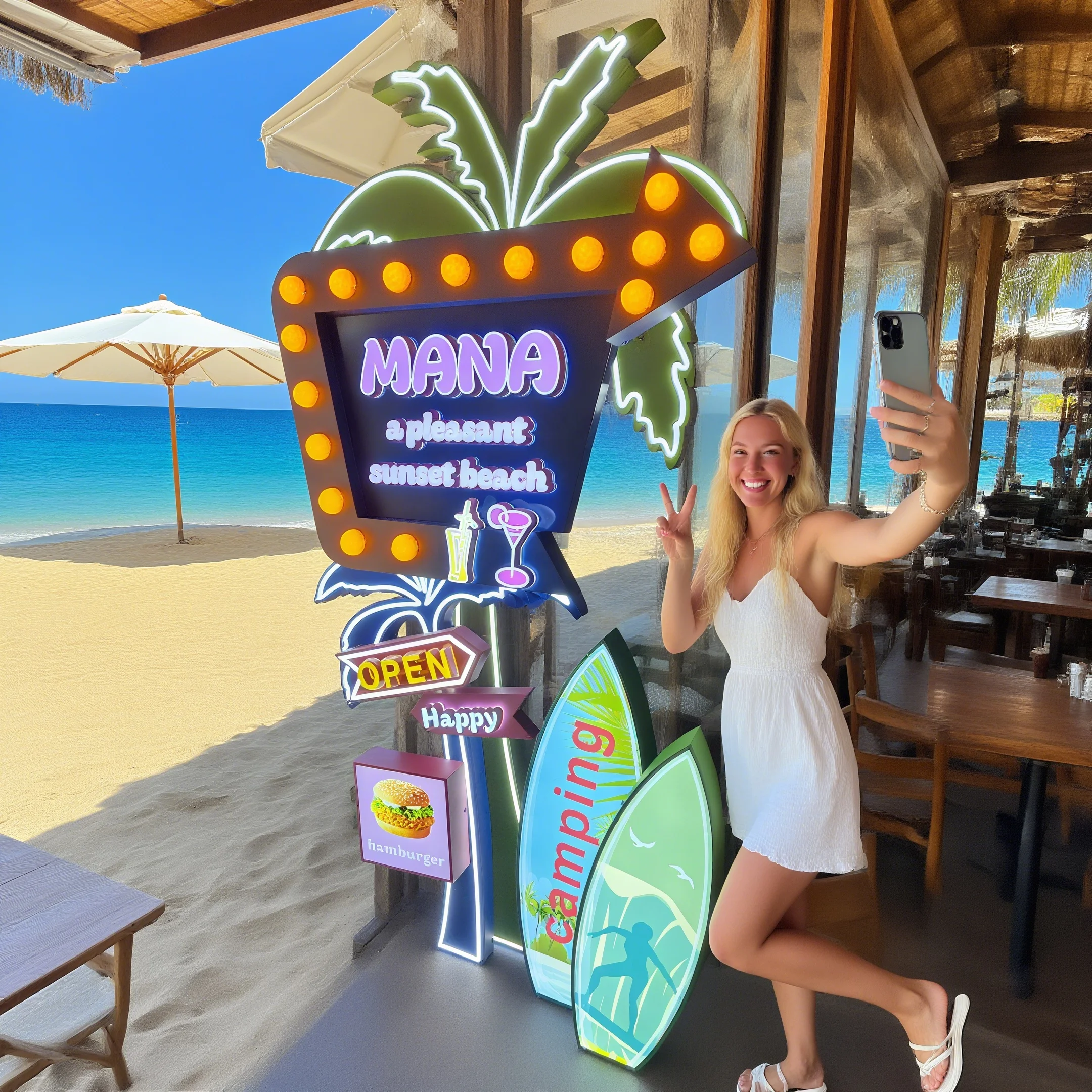Custom LED Illuminated Special Creative Advertising Eye-catching Wayfinding