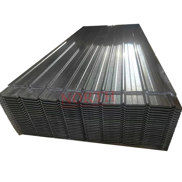 Color Corrugated Roofing Sheets Dark Grey RAL 7016 China Factory Wholesale
