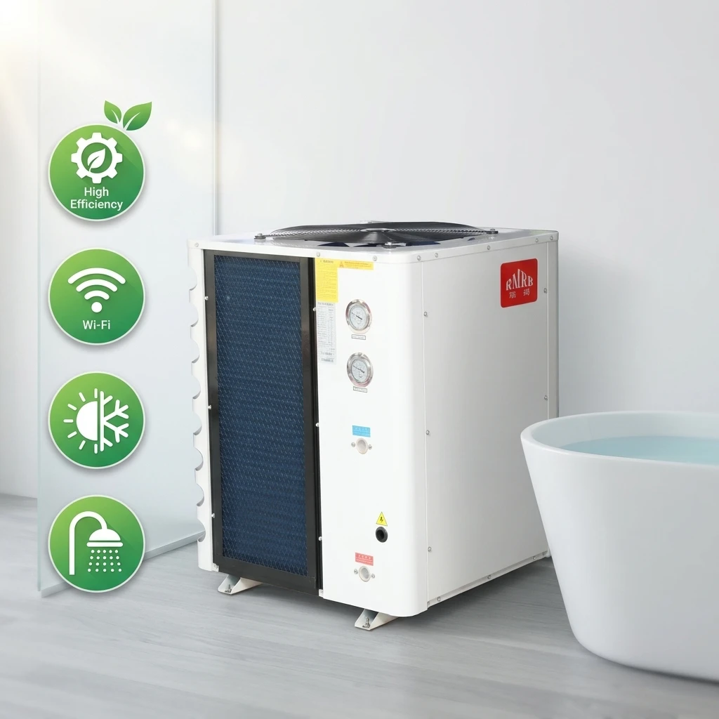 R410A 9kW Commercial Heat Pump Water Heater