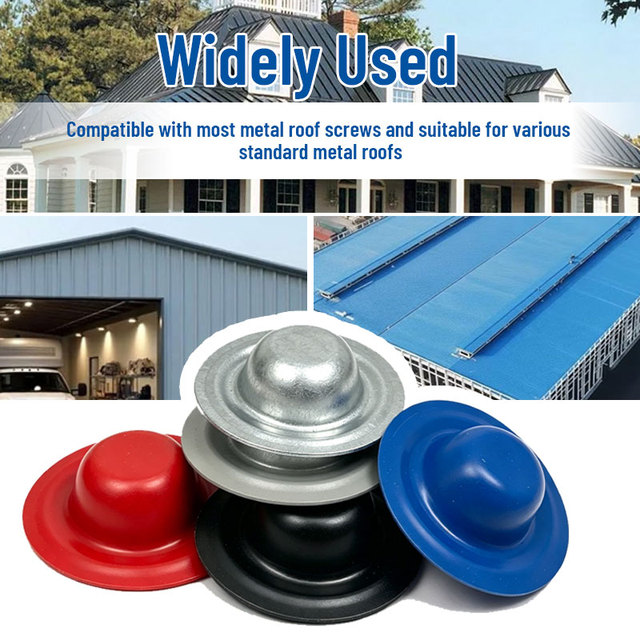 35mm Diameter Galvalume Finish Steel Screw Caps Old Roof Cap Screw for