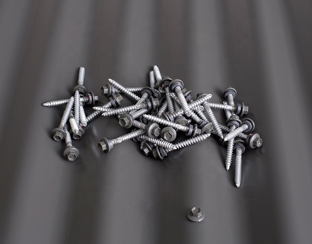 Buildex Roof Zips M6 Self Drilling Screw Fixing Roof Sheeting to Timber