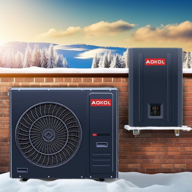 New Energy Split Heat Pump 10kW Europe System