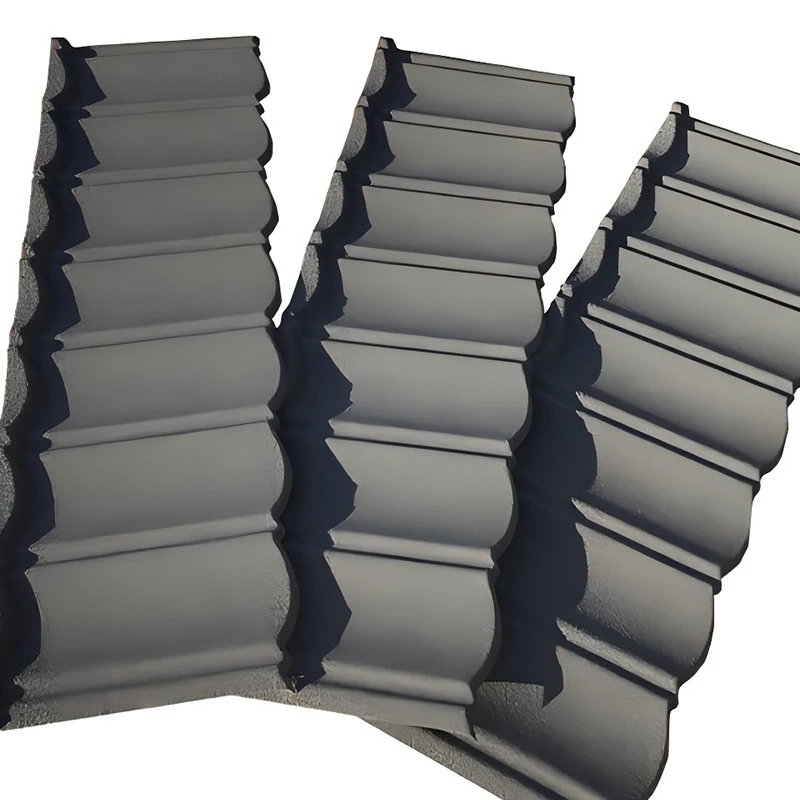 Modern America Style 2-Meter Long Aluminium Brick Stone Color Coated Steel