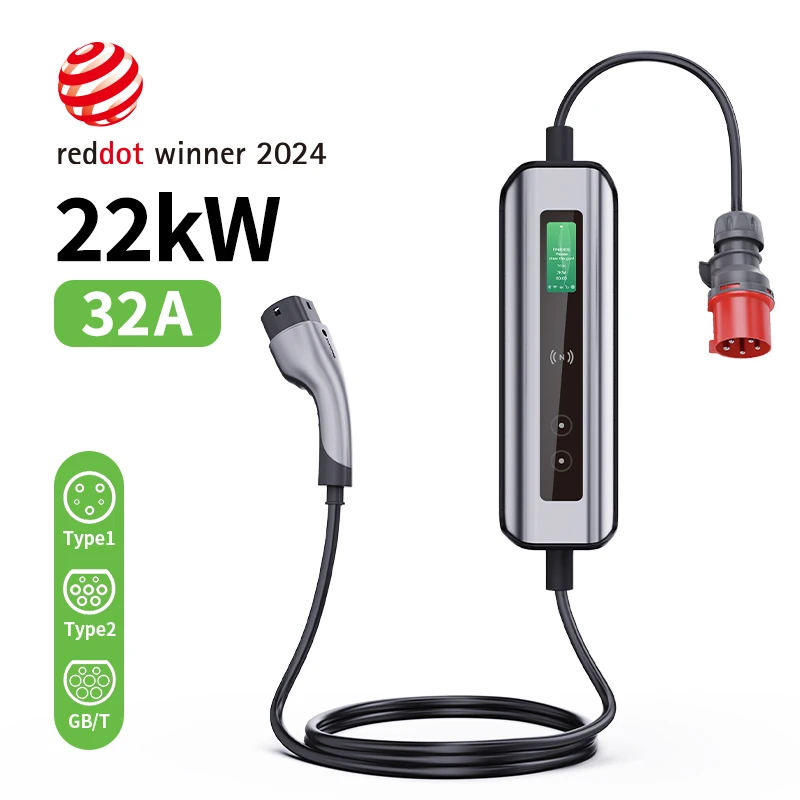 32A 3 Phase 22kW Car Charging Wallbox