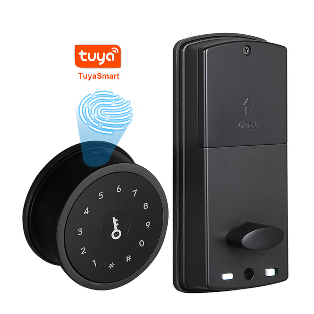 YOHEEN Security WiFi Tuya APP Electronic Digital Fingerprint Lock