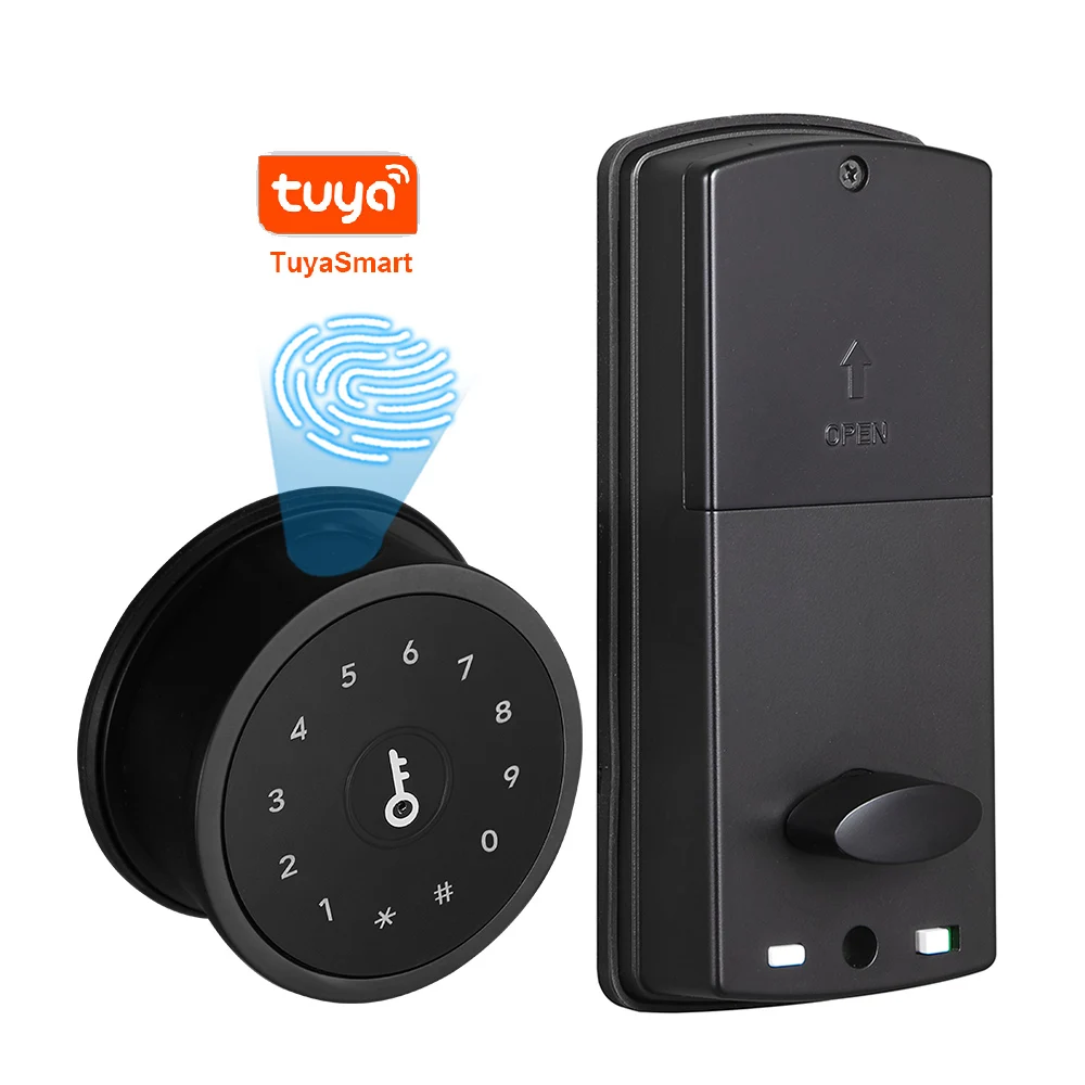 YOHEEN Security WiFi Tuya APP Electronic Digital Fingerprint Lock